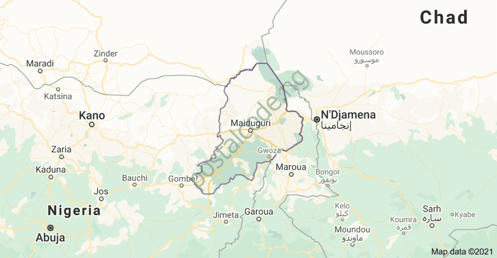 Borno map