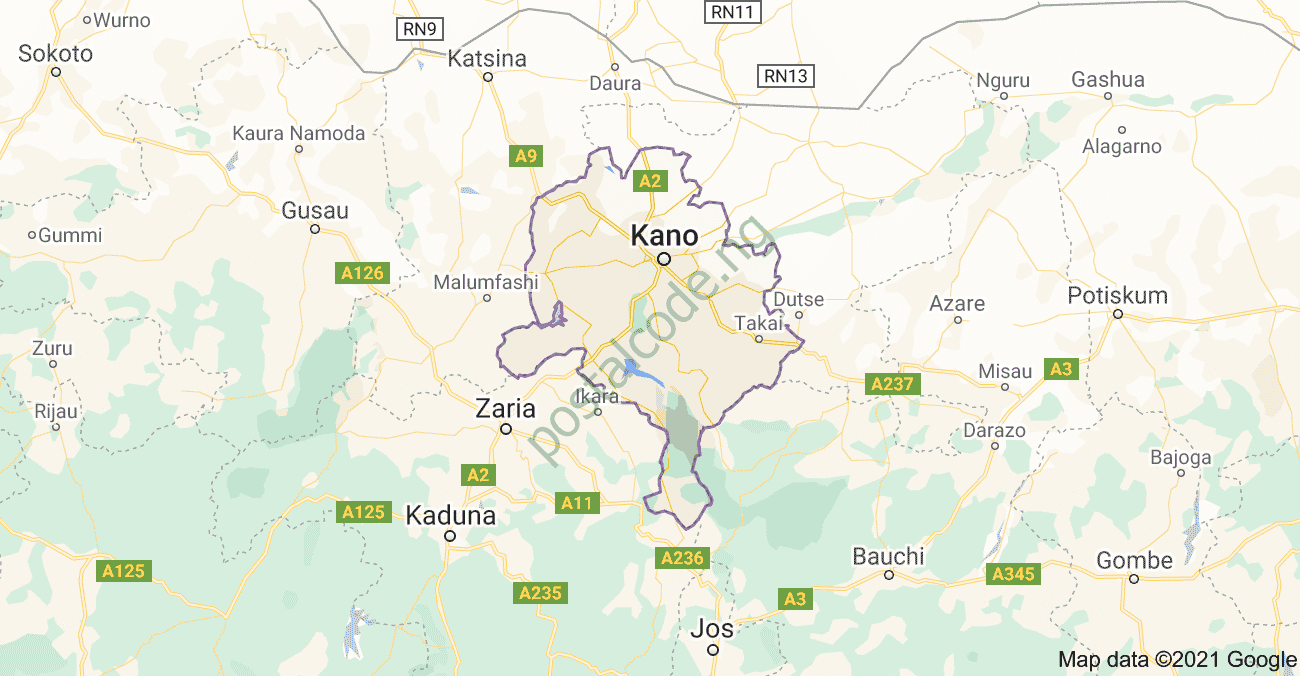 What Is The Zip Code For Kano Nigeria