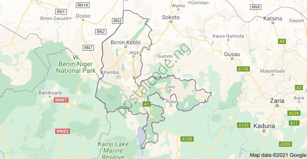 Kebbi map