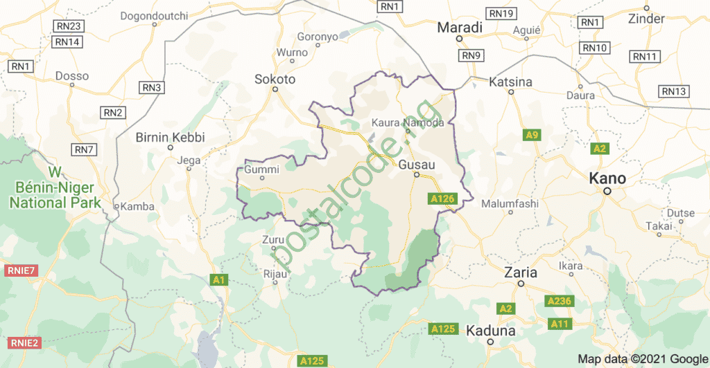 Zamfara map